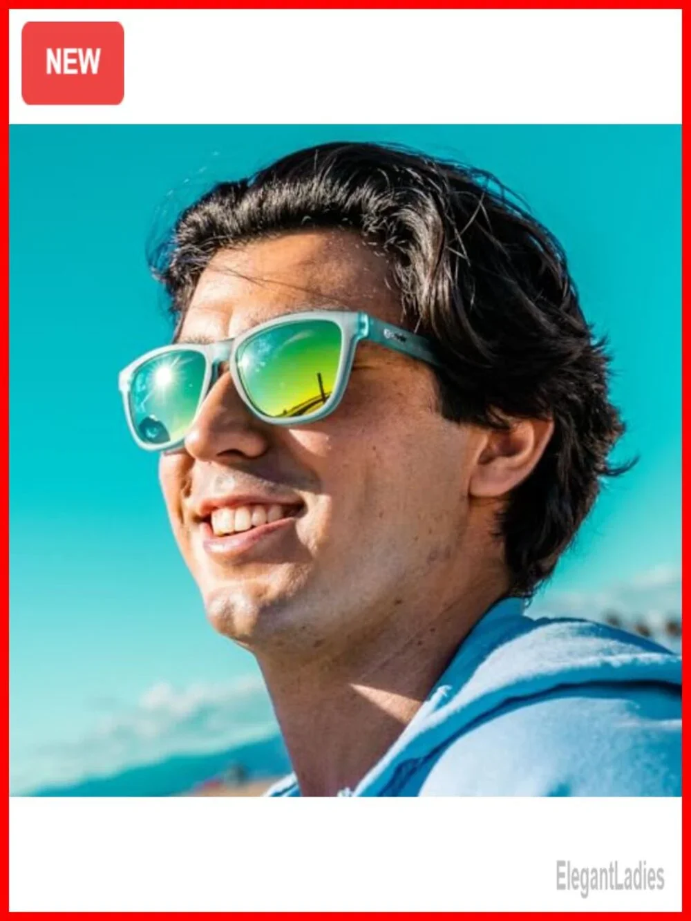 Polarized Sunglasses UV400 Protection No Slip No Bounce Medium